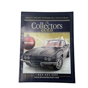 Collectors Guild Catalog Die Cast Automobiles Collectibles for Car Enthusiast u